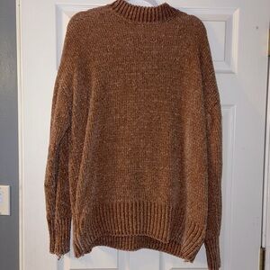 Cozy Caramel Knit Sweater